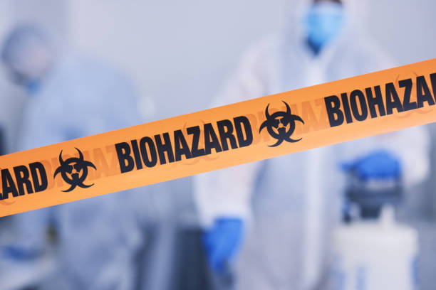 Professional Biohazard technician working in Orlando, FL